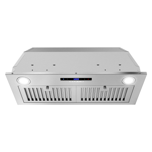 COSMO 30 in. Insert Range Hood with Soft Touch Controls in Stainless Steel