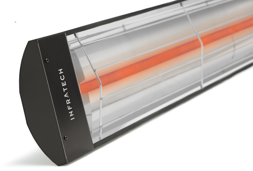 Infratech C Series 4000W Single Element Black Electric Patio Heater