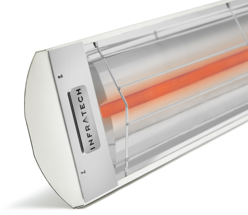 Infratech C Series 4000W Single Element White Electric Patio Heater