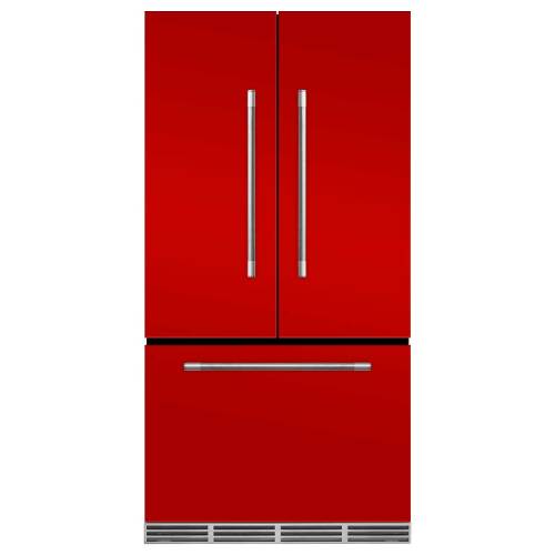 Model: MMCFDR23-SCR | Marvel  Marvel Mercury French Door Counter-Depth Refrigerator- Marvel Mercury French Door Refrigerator Scarlet Model: MMCFDR23-SCR | Marvel  Marvel Mercury French Door Counter-Depth Refrigerator- Marvel Mercury French Door Refrigerator Scarlet