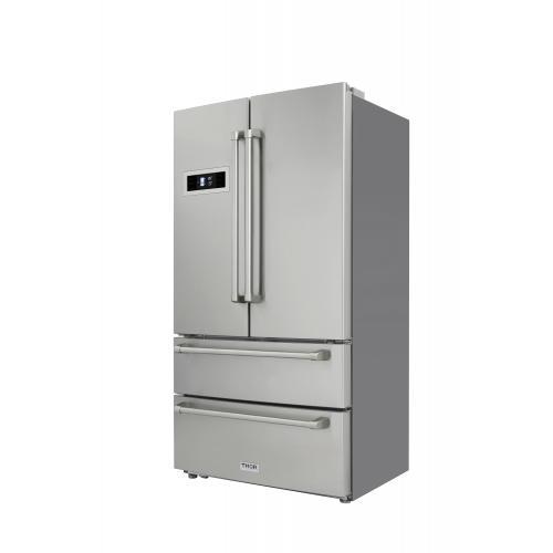 Thor HRF3601F 36 Inch Professional French Door Refrigerator in