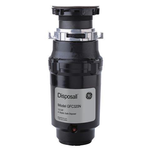 GE GE DISPOSALL® 1/3 HP Continuous Feed Garbage Disposer Non-Corded