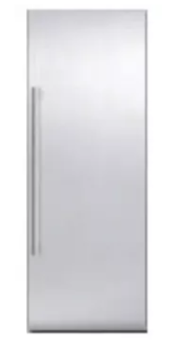 36 Inch Chiseled Stainless Steel Door Panel Set