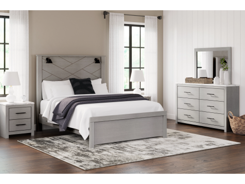 Signature Design by Ashley  Cottonburg Queen Panel Bed with Dresser and 2 Nightstands