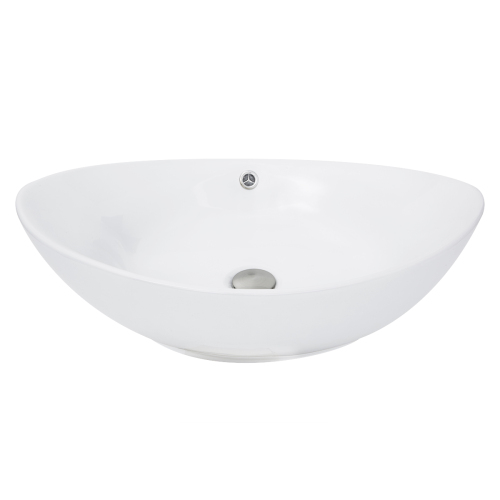 Nantucket Sinks Nantucket Sinks Oblong White Vessel Sink Nsv305