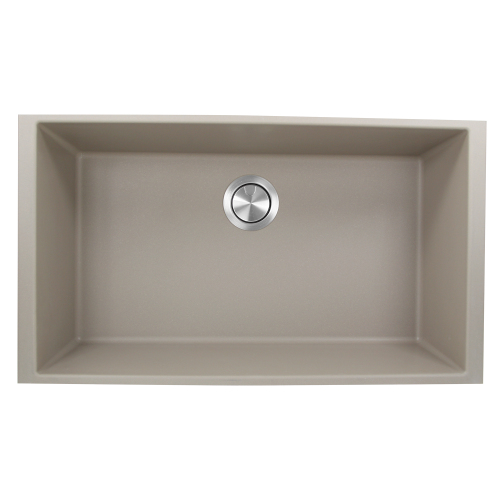 Nantucket Sinks Nantucket Sinks 33-Inch Undermount Granite Composite Sink In Truffle