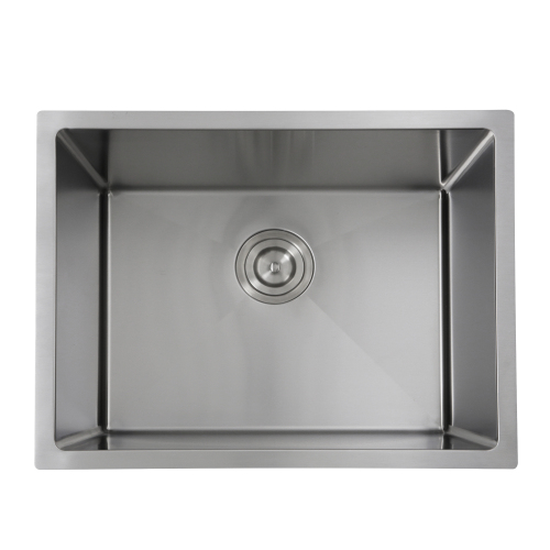 Nantucket Sinks Pro Series Rectangle Single Bowl Undermount Small Radius Corners Stainless Steel Kitchen Sink  