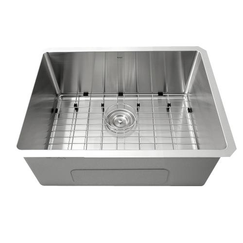 Nantucket Sinks Nantucket Sinks' Sr2318 - Pro Series Rectangle Single Bowl Undermount Small Radius Corners  Stainless Steel Kitchen Sink