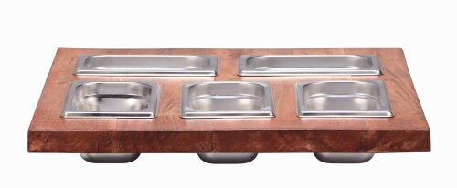 Nantucket Sinks Nantucket Sinks - Prep Station 5 Piece Condiment Server