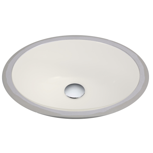Nantucket Sinks Nantucket Sinks  13 Inch X 10 Inch Undermount Ceramic Sink In Bisque Um-13X10-B