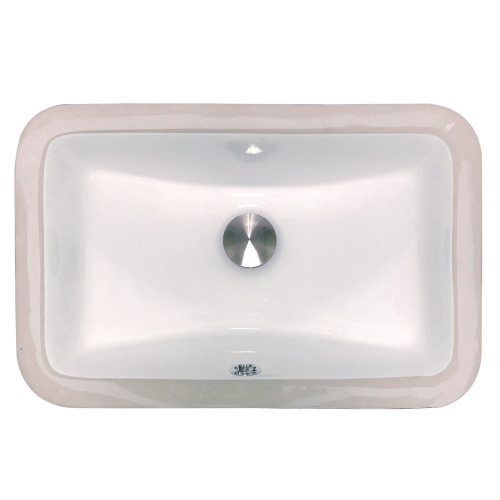 Nantucket Sinks Nantucket Sinks Um-159-W Undermount Ceramic Sink In White