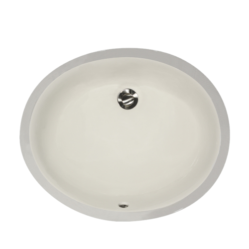 Nantucket Sinks Nantucket Sinks  15 Inch X 12 Inch Undermount Ceramic Sink In Bisque Um-15X12-B