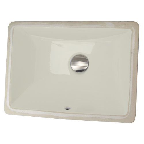 Nantucket Sinks Nantucket Sinks  16 Inch X 11 Inch Undermount Ceramic Sink In Bisque Um-16X11-B