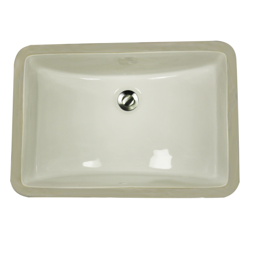 Nantucket Sinks Nantucket Sinks  18 Inch X 12 Inch Undermount Ceramic Sink In Bisque Um-18X12-B