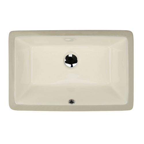Nantucket Sinks Nantucket Sinks  19 Inch X 11 Inch Undermount Ceramic Sink In Bisque Um-19X11-B