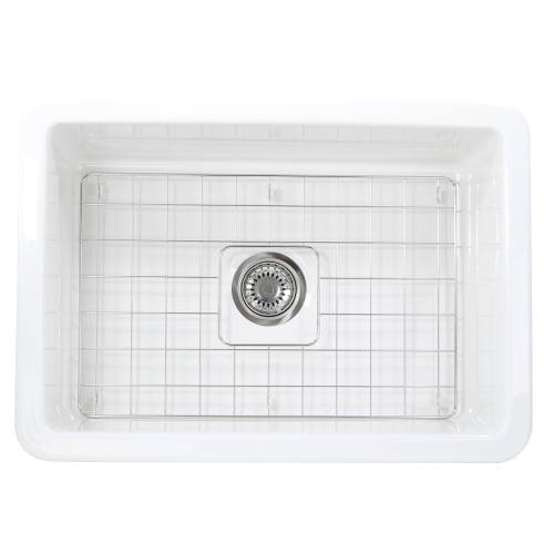 Nantucket Sinks Nantucket Sinks 27-Inch Undermount Fireclay Kitchen Sink Wellfleet-2719W