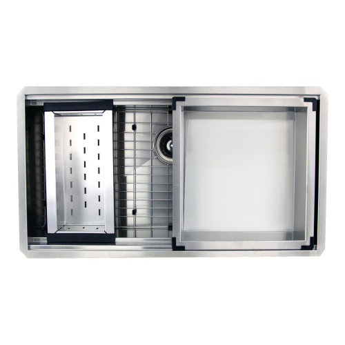 Nantucket Sinks Pro Series Collection Premium Stainless Steel Zeroradius Pro Undermount Kitchen Sink